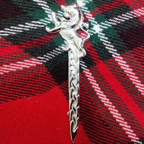 Scottish Rampant Lion Kilt Pin