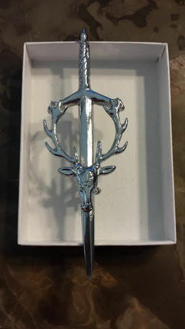 Scottish Stag Head Kilt Pin