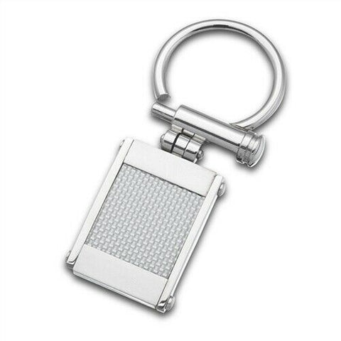 Stainless Steel Key Chain with Carbon Fiber