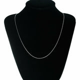 Stainless Steel 50.5 cm (19.78 Inch) 1 mm Rounded Box Neck Chain Necklace