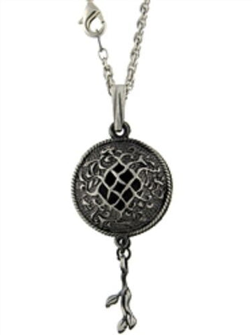 Pewter Celtic Vine Diffuser Pendant on 24" Chain