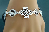 Celtic Trinity Knot Pewter with Toggle bracelet