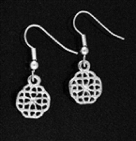 Celtic Pewter Love Knot Earrings