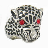 STAINLESS STEEL LEOPARD RING