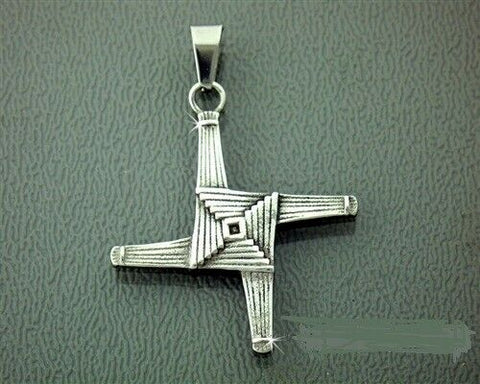 316 L Stainless Steel St Brigid’s Cross Pendant No chain