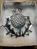 Pewter Scottish Thistle pin