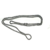 Stainless Steel 24 Inch 2mm Ball Link Neck Chain Necklace
