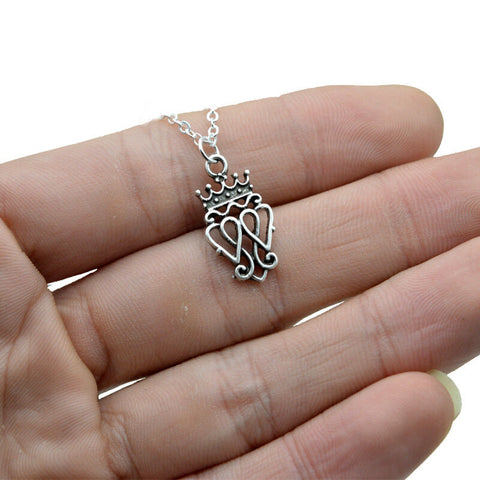 Celtic Luckenbooth Pendant with 16 inch plus 2 in chain