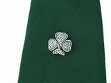 Celtic Shamrock Tie tack/hat-pin or lapel pin