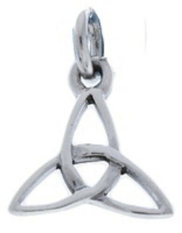 STERLING SILVER CELTIC TRINITY PENDANT no chain