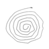 Stainless Steel 30 Inch 1.5mm Ball Link Neck Chain Necklace