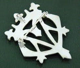 Pewter Luckenbooth Pin/Pendant