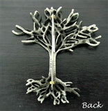 Pewter Celtic Large Tree of life Kilt Pin Brooch