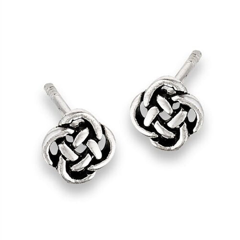 Sterling Silver Celtic Knot stud earrings