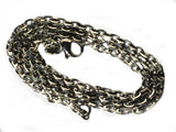 Stainless Steel 26 Inch 3mm Oval Link Neck Chain Necklace