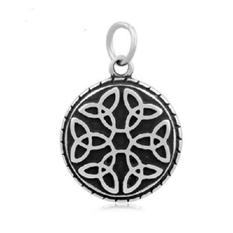 316L Stainless Steel Trinity (6 symbols) Pendant no chain