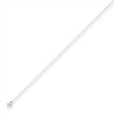 STAINLESS STEEL OVAL LINK CHAIN 17 inch 3mm