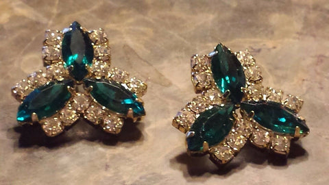 Clover Pierced Stud  Earrings