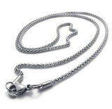 Stainless Steel Popcorn Chain 2.4 mm 22,24 in