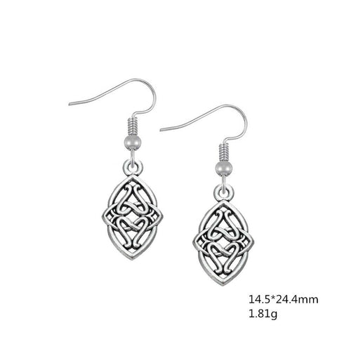 Celtic Knot Double Sided Earrings