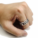 Stainless Steel Celtic Knot SZ 10 ring