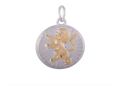 316L Stainless Steel Scottish Lion Rampant Pendant/charm no chain