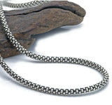 Stainless Steel Popcorn Chain 2.4 mm 22,24 in