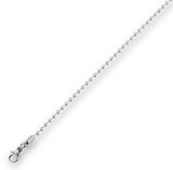 Stainless Steel Bead Chain  16 in 2.4mm
