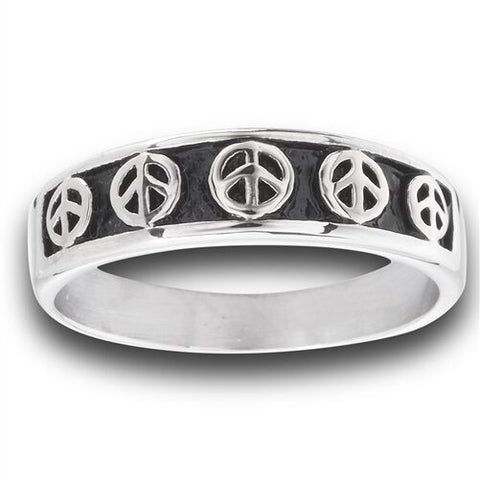 Stainless Steel Peace RING