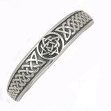 Stainless Steel Celtic Knot Bracelet Cuff