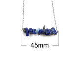 Lapis Lazuli ( Natural ) Necklace Deep Blue 45cm(17 6/8") long