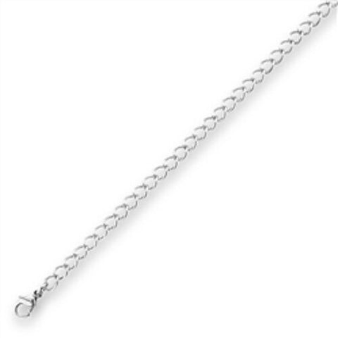 STAINLESS STEEL GOURMETTE CHAIN 20 inch