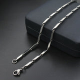 Stainless Steel 55 cm (21.6 in) 2 mm Rhombus Chain with lobster clasp