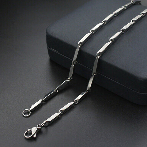 Stainless Steel 55 cm (21.6 in) 2 mm Rhombus Chain with lobster clasp
