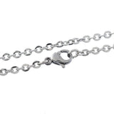Stainless Steel 27 4/8(70cm) Inch 2.5 mm link cable Chain Necklace