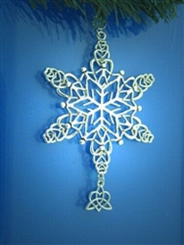 Sister Knot Celtic Ornament, Celtic Snowflake Ornament, family Ornament