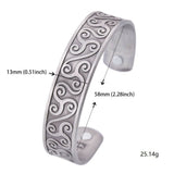 Celtic Triskele Magnetic Bangle Cuff