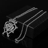 Celtic  Scottish Thistle  Luckenbooth pendant with chain