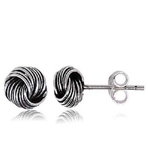 Celtic Sterling Silver Knot stud earrings
