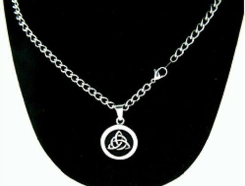 Stainless Steel Trinity Pendant No Chain