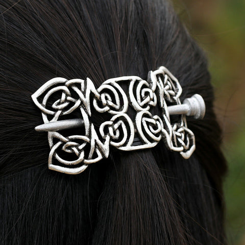 Celtic Knot Hair Pin or Knitted/crochet Shawl Closure