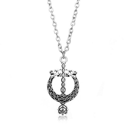 Celtic  Running Stag pendant and 20 in chain