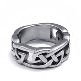 Stainless Steel Celtic Knot SZ 10 ring