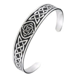 Stainless Steel  Celtic Knot Bracelet Cuff