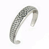 Stainless Steel Celtic Knot Bracelet Cuff