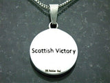 Stainless Steel  Scottish Thistle Pendant No Chain
