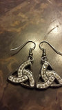 316 L Stainless Steel Trinity CZ Earring
