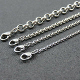 Stainless Steel 28 Inch(70 cm) 2.5 mm Ball Tiny Rolo Neck Chain Necklace