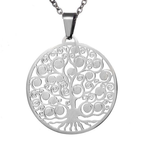 Stainless Steel Celtic Tree of life pendant no chain