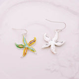 Multi-color Earrings Horse, Elephant, Turtle, Crab, Butterfly, Dolphin, Starfish